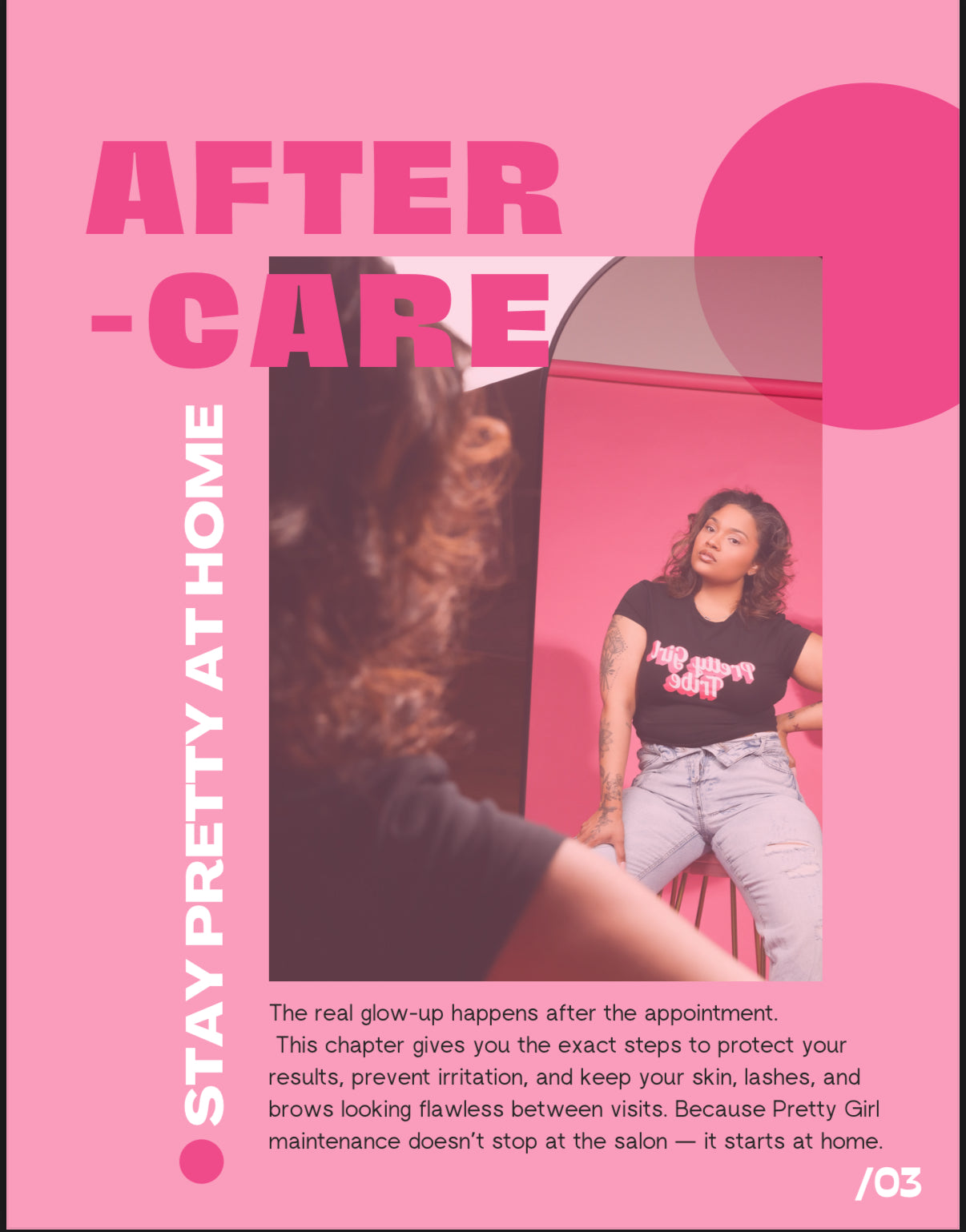 Selfcare Prep & Aftercare Manual (Editable in Canva)